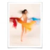 Poster Raga - Tanzende Farben 