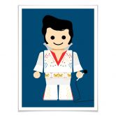 Poster Gomes - Elvis Spielzeug 
