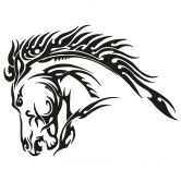 Sticker mural - Tête de Cheval 
