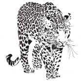Wandtattoo Leopard 
