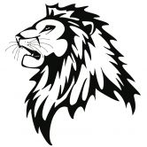Muursticker Koning Leeuw Leo 