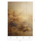 Landschapsbehang Big Pictures bruin 2 x 2,70 m 