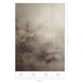 Landschapsbehang Big Pictures grijs 2 x 2,70 m 