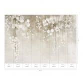 Guido Maria Kretschmer Fototapete Ivory Rain- Art Edition 2  grau 