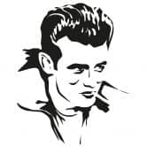 Wandtattoo James Dean 