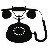 Wandtattoo Telefon 