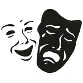 Masks Wall sticker 