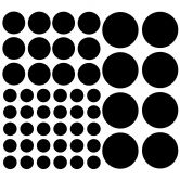Sticker mural - Points 
