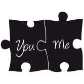 Wandtattoo Puzzleteile 