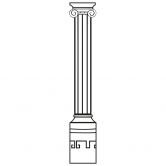 Wandtattoo Säule mit Muster 