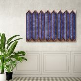 Leinwandbild 5 teilig, Buntes 3D -Fenster 