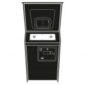 Wandtattoo Pong Machine 