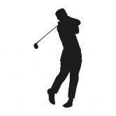 Wandtattoo Golfer 02 