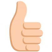 Wall Sticker Emoji Thumbs Up 