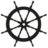 Wandtattoo Fliesendeko Steuerrad 