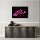 Leinwandbild, Orchidee Rosa Blumen Spa 
