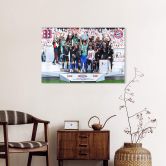 Glasbild FC Bayern Deutscher Meister 2023 - 60x40 cm 