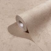 Vliestapete in moderner Putzoptik beige, rot Struktur 