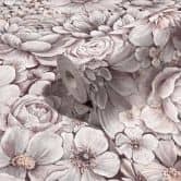 vliesbehang roze gebloemd voor woonkamer slaapkamer behang marburg 