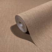 Vliestapete mit leicht strukturiertem Uni beige Uni 