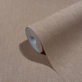 Vliestapete mit leicht strukturiertem Uni beige Uni 