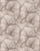 Fototapete mit großen Blättern braun Floral 2,70 x 2,12 m 