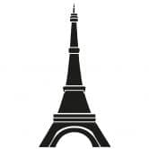 Wandtattoo Eiffelturm 