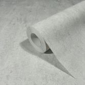 Non-woven tapet med skinnende glans i grå, beige betonlook 