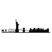 Sticker mural - NY-Central 