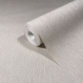 Vliestapete in Textiloptik mit strukturierter Oberfläche weiß, beige Uni 