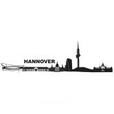 Sticker mural Skyline de Hannovre 