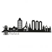 Wandtattoo Thailand Skyline 