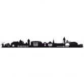 Wandtattoo Krefeld Skyline 