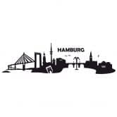 Hamburg Skyline 2 Wall sticker 