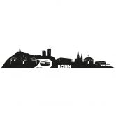 Muursticker Bonn Skyline 