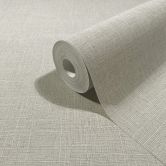 Vliestapete Textil, Struktur Uni Modern matt in Braun 