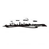 Wandtattoo Mülheim Skyline 