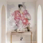 Wall Mural Woman, Art Crush Designer in Colorful 2,70 x 1,98m 