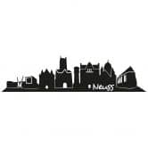 Wandtattoo Neuss Skyline 