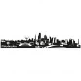 Wandtattoo Philadelphia Skyline 