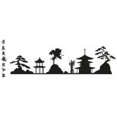 Asia Skyline Wall sticker 