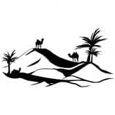 Wandtattoo Sahara 