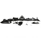 Wandtattoo Helsinki Skyline 
