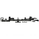 Wandtattoo Belfast Skyline 
