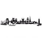 Wandtattoo Bristol Skyline 