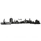 Wandtattoo Cardiff Skyline 