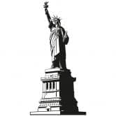 Wandtattoo Freiheitsstatue 