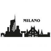 Wandtattoo Skyline Milano 