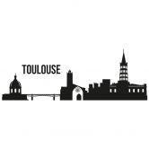 Wandtattoo Skyline Toulouse 