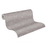 blomstertapet grå - non-woven tapet A.S. Création - blomster 
